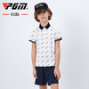PGM 新品男童高尔夫衣服短袖T恤夏季青少年运动上衣速干服装 商品缩略图1