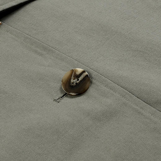 METTE2021年秋冬新品女士风衣时尚中长款系带收腰显瘦气质外套 商品图3