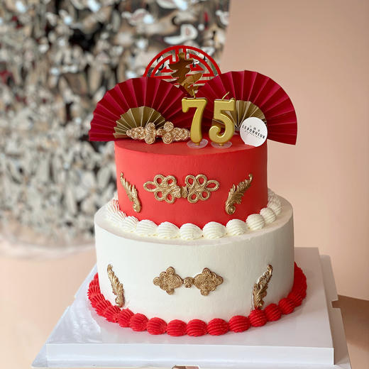 福山寿海 · 奶油蛋糕【此款红色奶油会染色，介意勿拍】 商品图0