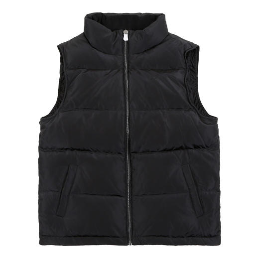 METTE2021年秋冬男士羽绒马甲时尚无袖加厚保暖90白鹅绒立领背心 商品图5