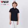 PGM儿童高尔夫球服夏季男童装短袖衣服2021新品青少年T恤上衣服装 商品缩略图2