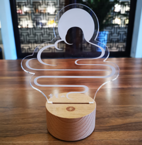 雪窦山夜灯（定制案例）