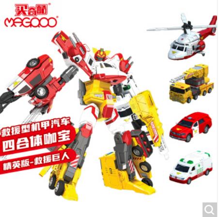买奇酷咖宝车神战神卡宝汽车玩具金刚变形汽车机器人男孩儿童礼物四合体救 商品图0