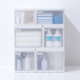 利快日本进口标签板家用纯色树脂标牌索引牌储物便签牌白板签牌子