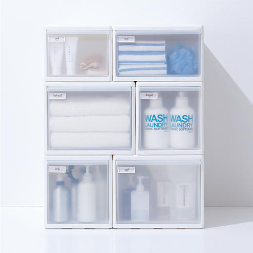 利快日本进口标签板家用纯色树脂标牌索引牌储物便签牌白板签牌子 商品图0