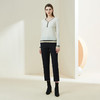METTE2021年秋冬新品女士休闲裤时尚百搭高腰显瘦通勤休闲九分裤 商品缩略图3