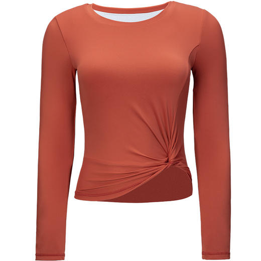 （断码清仓）FS833  梵美人 瑜伽长袖 带胸垫 裸感 商品图4