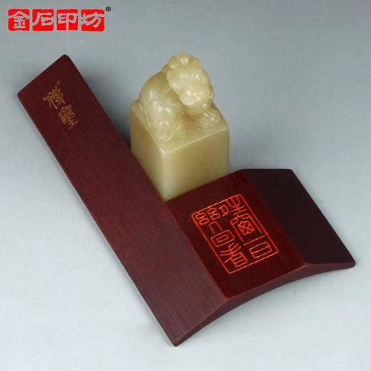 金石印坊 传玺•手工精制L型竹印规 钤印定位器 商品图2