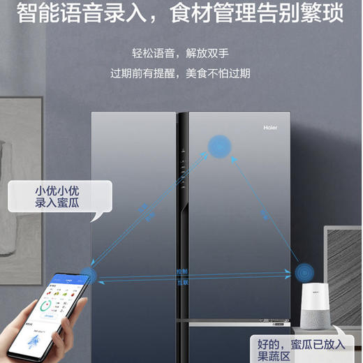 海尔（Haier）冰箱BCD-502WLHTS79M1U1 商品图13