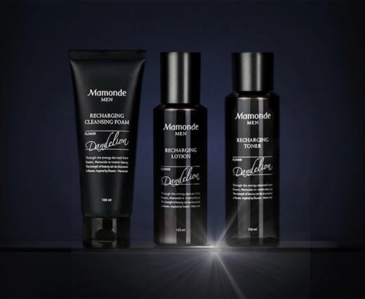 梦妆男士醒活礼盒3件套-洁面乳+爽肤水+保湿乳 商品图0