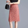 TZF-ASJM210828新款时尚气质高腰蕾丝包臀半身裙 商品缩略图0