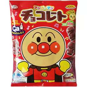 日本不二家 面包超人牛奶巧克力69g袋装