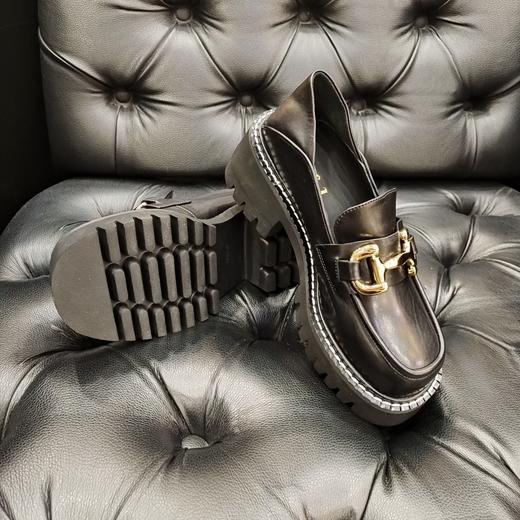 LFGJ 12805    舒适时尚小牛皮乐福鞋 商品图3