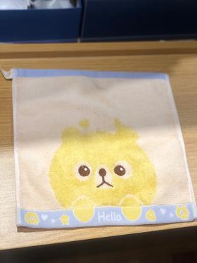 臻美全棉萌萌方巾