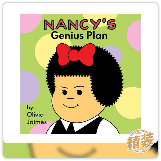 英文原版 Nancys Genius Plan Board Book 儿童绘本 商品图0