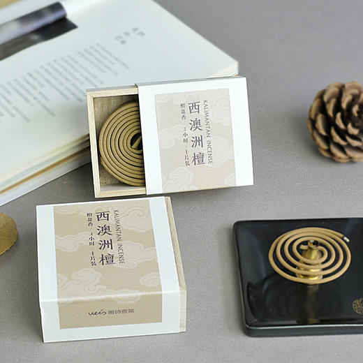 【2/4小时】盘香沉香惠安水沉香薰家用室内卧室熏香西澳檀香供佛 商品图1