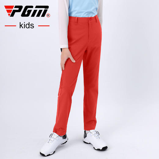 PGM 新品！儿童高尔夫服装男童长裤青少年夏季运动球裤子弹力腰带 商品图1