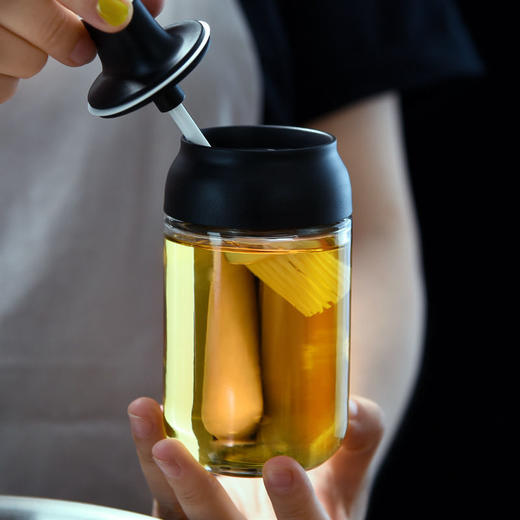 网红创意设计油刷带瓶 厨房烘焙烧烤刷煎饼烤肉烙饼抹油神器 商品图8