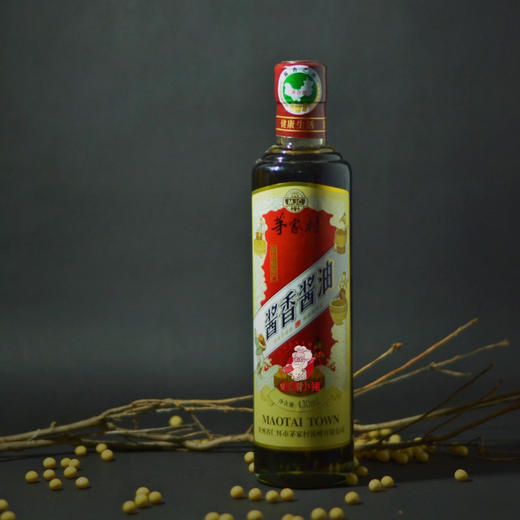 【甄选·贵州酱香酱油】遵义仁怀茅台430ml 小时候的味道 酱油拌饭 拌面条 满2瓶全国包邮 原箱6瓶 商品图1