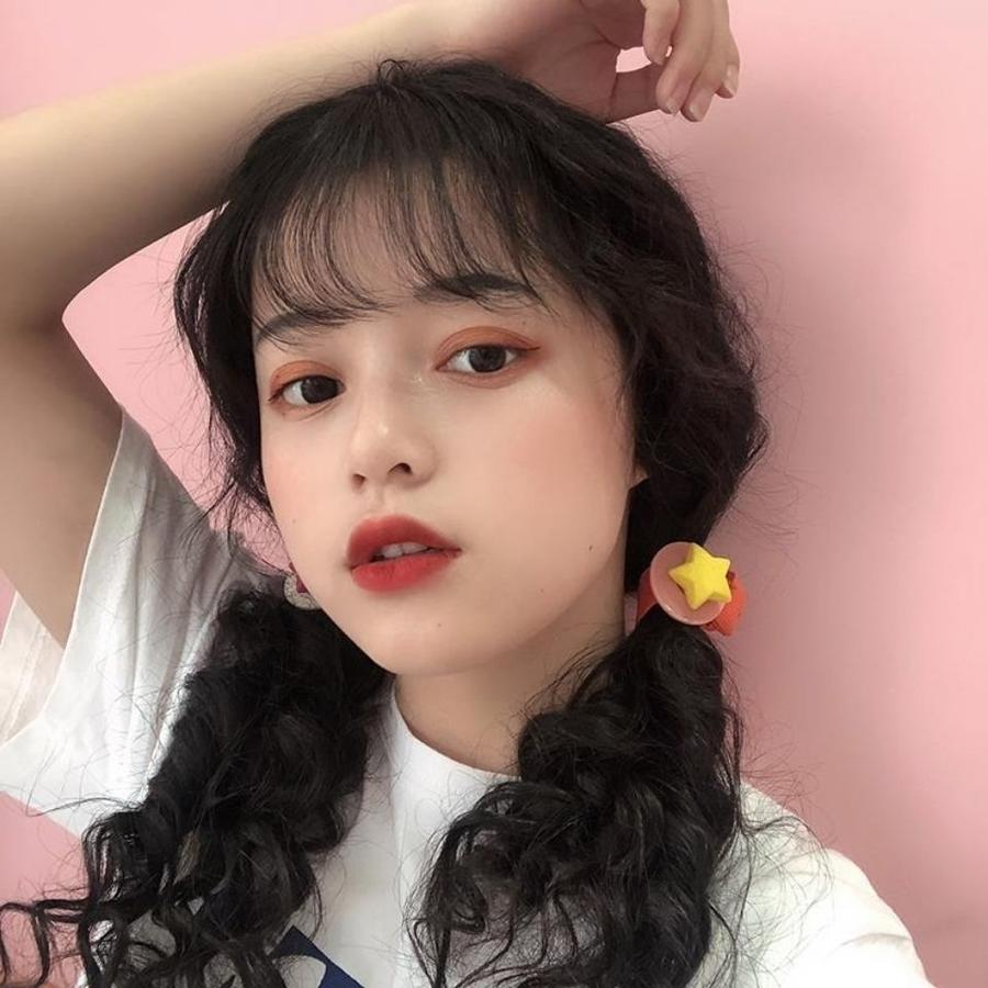 韩式网红丸子头发圈 不伤发马尾发绳糖果色