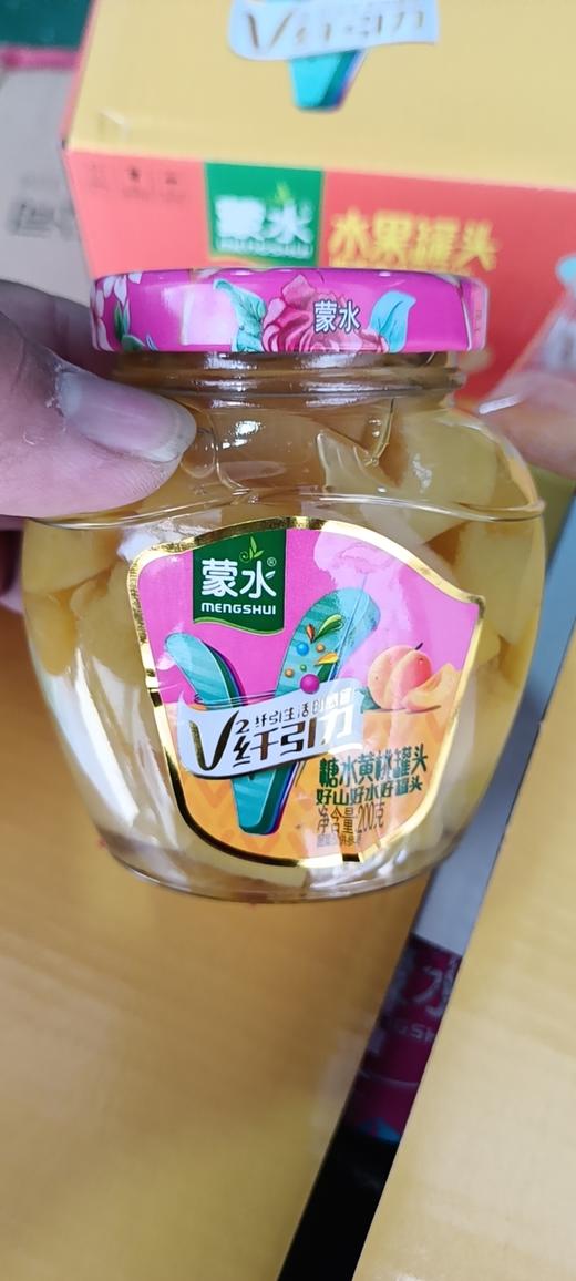 蒙水糖水黄桃罐头 商品图0