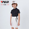 PGM 新品男童高尔夫衣服短袖T恤夏季青少年运动上衣速干服装 商品缩略图3