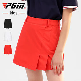 PGM 2021新品 高尔夫服装 女童运动裙子 夏季golf短裙 透气速干