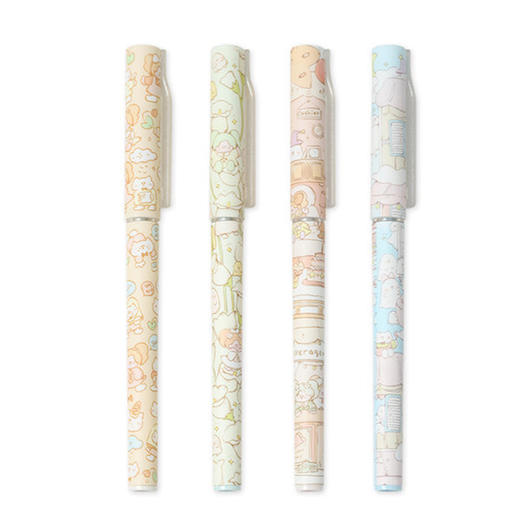 晨光宝琳娜魔法甜品屋中性笔AGPC0311黑色全针管0.38学生黑水笔 商品图0