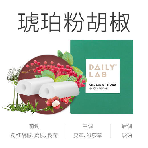 DAILY LAB【祛味技术】720车载香薰 香片替换装 8个味道 商品图4
