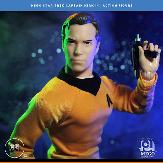 现货 Mego 星际迷航 Capt. Kirk 14英寸 可动人偶 商品图1