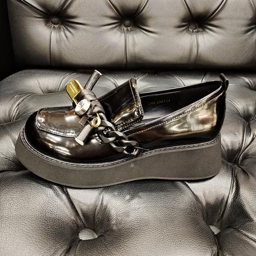 LFGJ 3869   时尚英伦风一脚蹬乐福鞋 商品图1