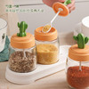 创意设计可爱仙人掌厨房调料收纳盒 I 调味盒调料瓶组合套装， 商品缩略图3