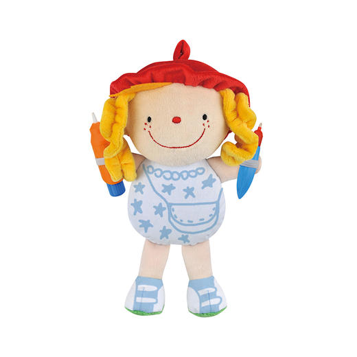 KS KIDS  奇智奇思宝宝水画变装套装娃娃小颖小瑶儿童创意涂鸦玩偶 商品图3