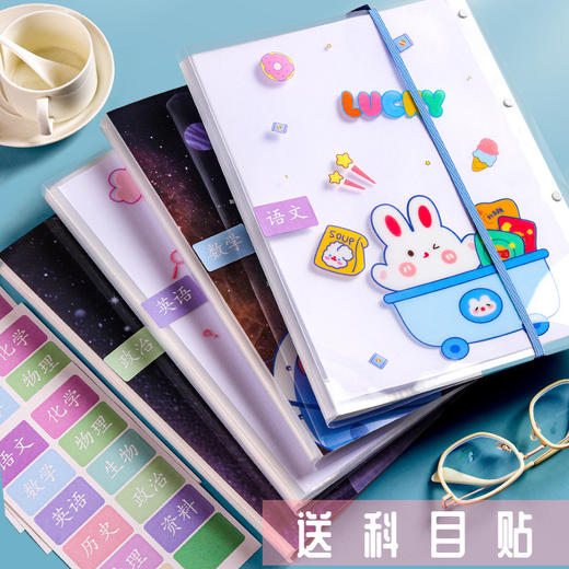 【卡通试卷收纳袋】A3试卷整理神器收纳袋放装卷子的资料册考卷试卷夹大容量分类夹文件夹多层透明插页小学生用初高中生考试卷夹 商品图0