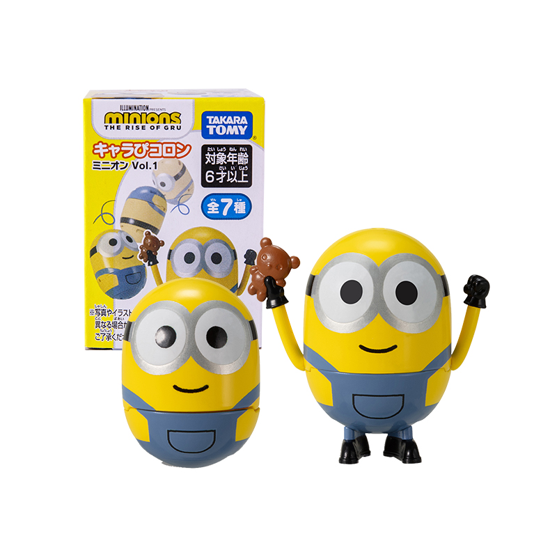 多美 TOMY  迷你兵团小黄人不倒翁盲盒动漫周边手办儿童玩具