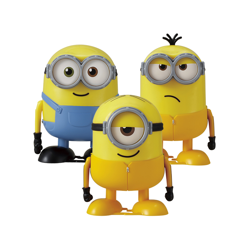 多美 TOMY  迷你兵团手舞足蹈小黄人电动机器人可动儿童玩具