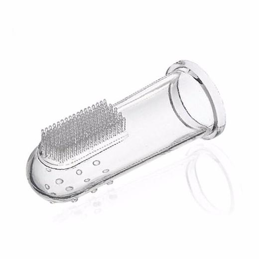 【保税仓】澳大利亚J&J儿童6-18个月乳牙手指牙刷 2支/盒 商品图2