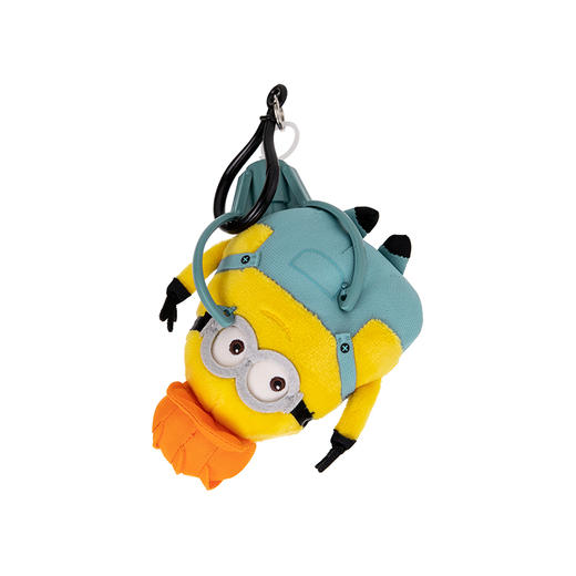 多美 TOMY  小黄人大眼萌振振娃娃拉伸钥匙链正版玩具挂件玩偶 商品图2