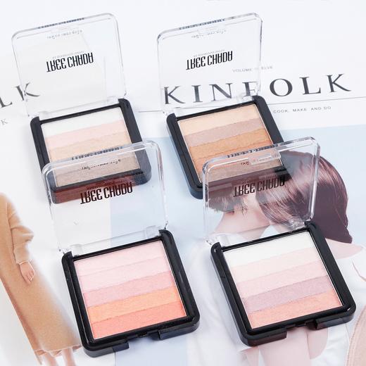 MMT泰国TREECHADA烘焙五色渐变眼影盘人鱼姬桃花妆眼影大地色 商品图1