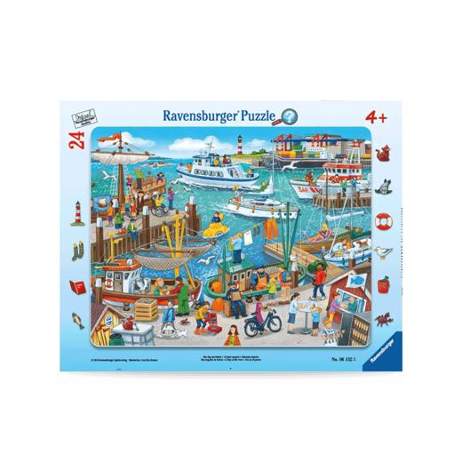 Ravensburger拼图  儿童益智玩具宝宝早教动物图案24片 商品图3