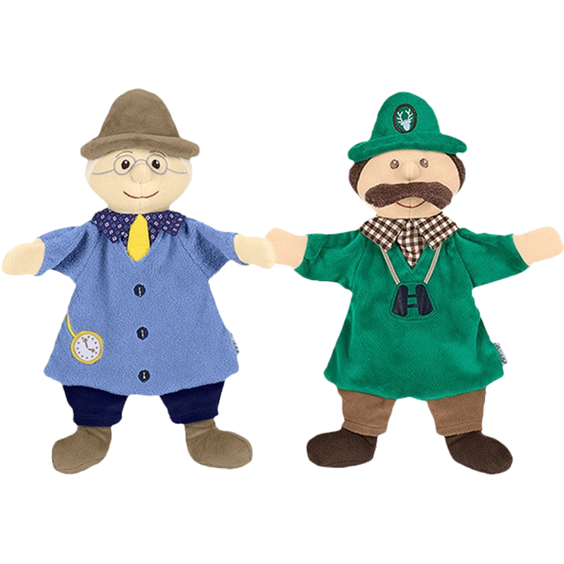 思丹乐  手偶安抚宝宝睡觉神器卡通人物可入口