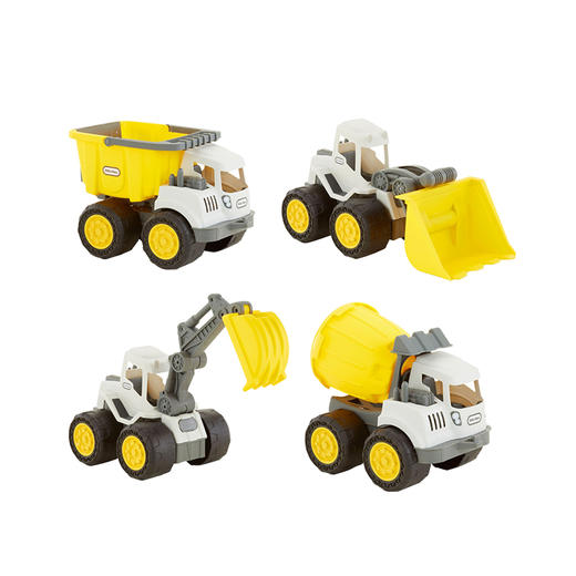 小泰克littletikes  工程搅拌车消防车仿真模型男女孩沙滩玩具 商品图0