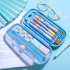 【透明文具盒】小学生卡通透明创意笔袋男孩子铅笔盒幼儿园可爱多功能文具盒女孩子一年级大容量文具袋日系可爱笔袋 商品缩略图2