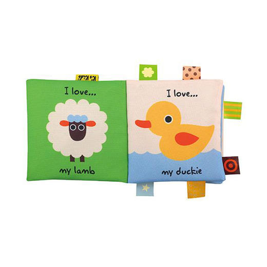 KS KIDS  奇智奇思宝宝成长早教益智婴幼儿布书安抚巾口哨磁性画板 商品图3