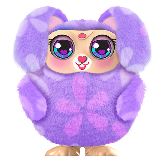 银辉  萌毛毛精灵小毛球电动娃娃会说话唱歌儿童音乐玩具玩偶 商品图1