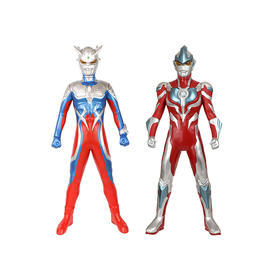 万代Bandai  80厘米迪迦赛罗奥特曼声光人偶周年特别制定版