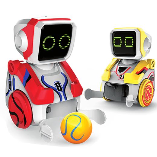 银辉  益智电动互动遥控智能踢球机器人儿童男女孩玩具 商品图2