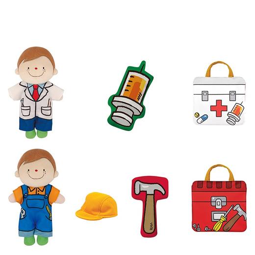 KS KIDS  奇智奇思儿童换装系列套装小瑶小颖玩具女孩益智安抚娃娃 商品图2