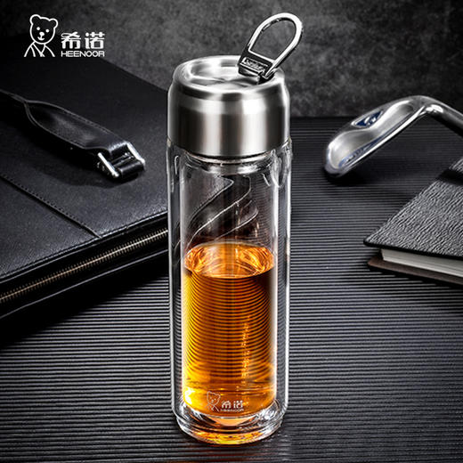 希诺双层玻璃杯XN-6776 400ML 商品图2