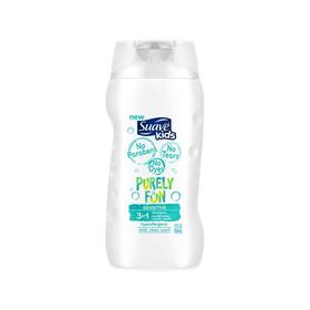 【保税仓】美国联合利华Suave kids丝华芙儿童玩趣3合1敏感肌洗护发沐浴露355ml